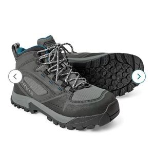 Orvis Charcoal and Teal Outdoor Boots- never worn *display shoe